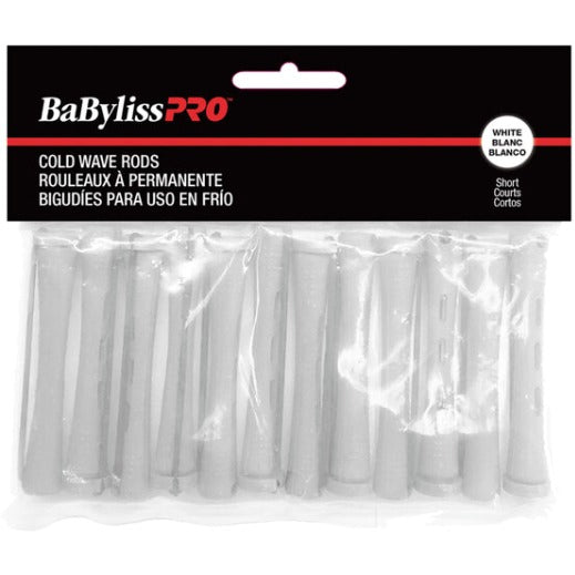 Babyliss Pro - Cold Wave Rods - White