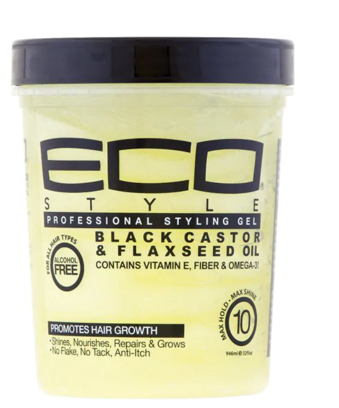 Eco Style -Black Castor & Flaxseed Oil - Styling Gel
