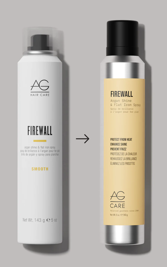 AG - Smooth Firewall Argan Shine & Flat Iron Spray