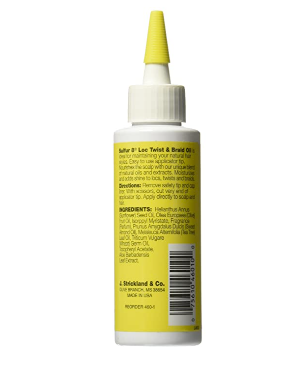 Sulfur8 - Loc Twist & Braid Oil