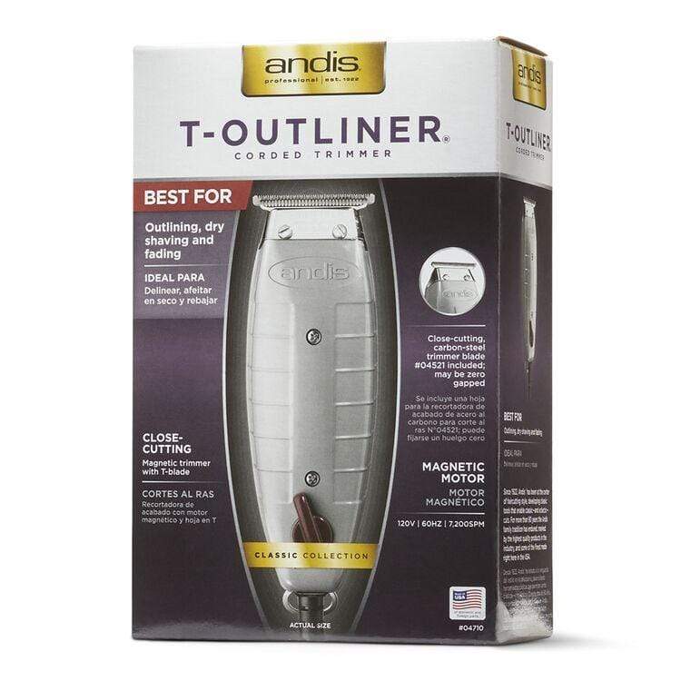 Andis - T-Outliner - 3-Prong Corded Trimmer