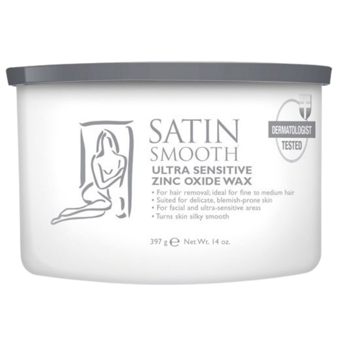 Satin Smooth - Ultra Sensitive Zinc Oxide Wax 14oz.