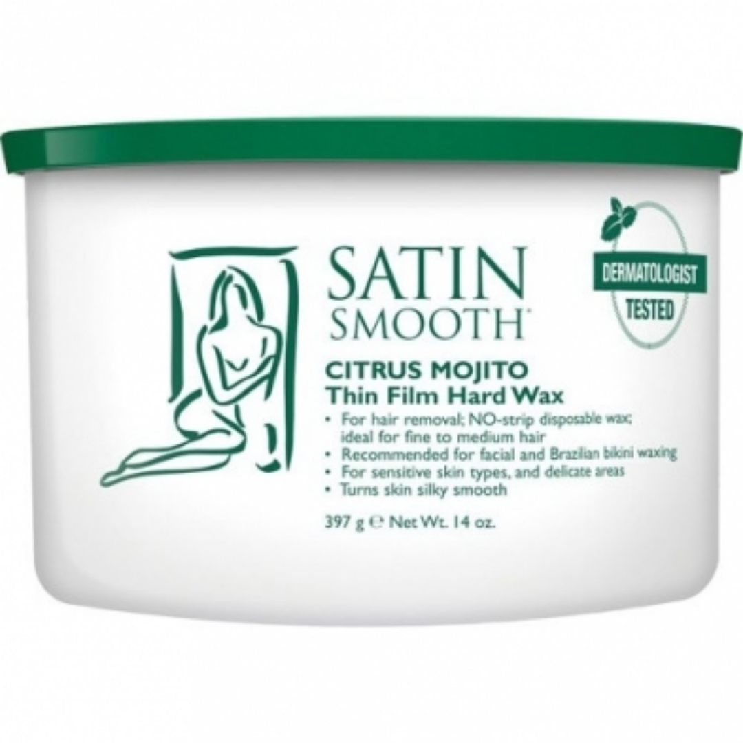 Satin Smooth - Citrus Mojito Thin Film Hard Wax 14 oz