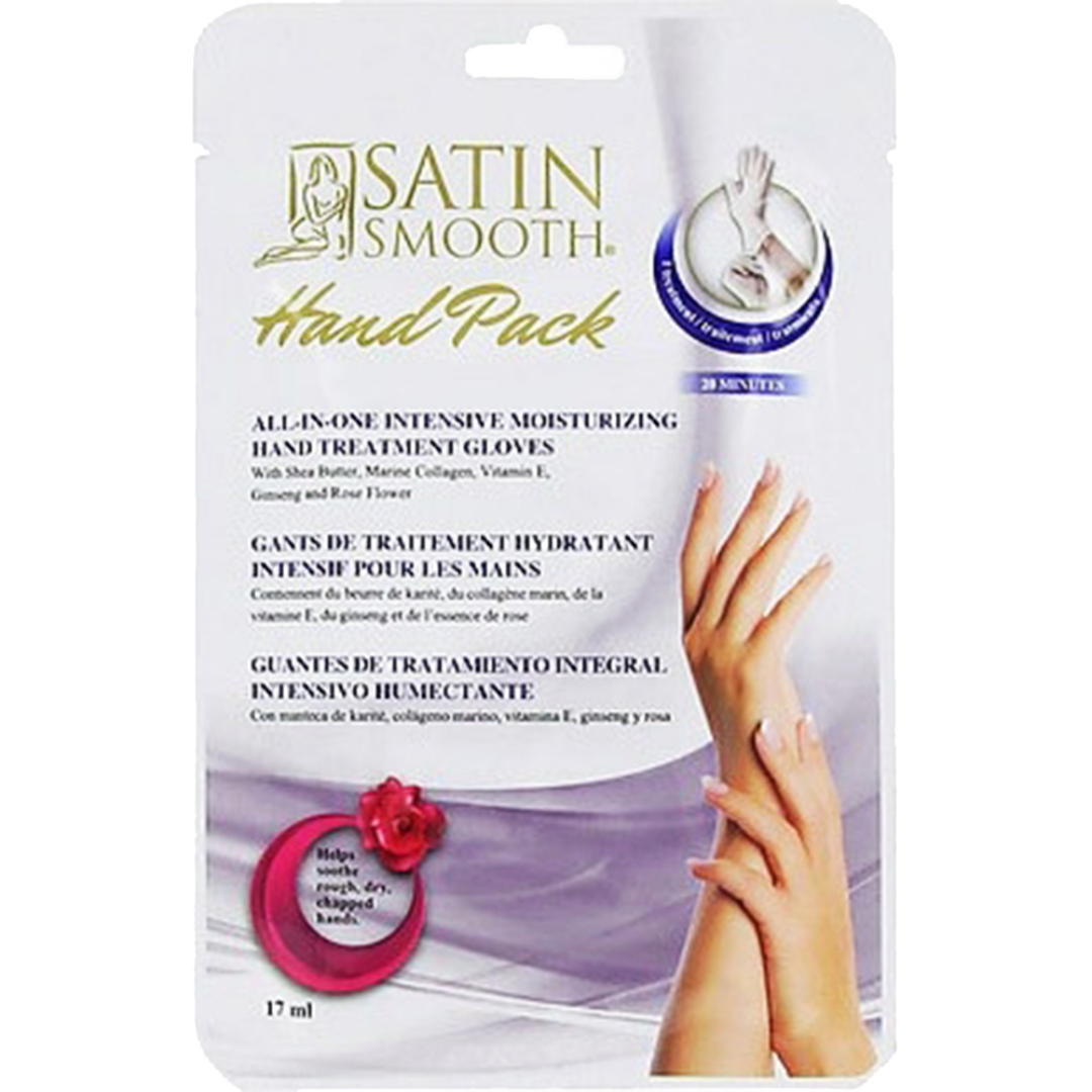 Satin Smooth - Hand Pack Hand Treatment Gloves - Single Pack