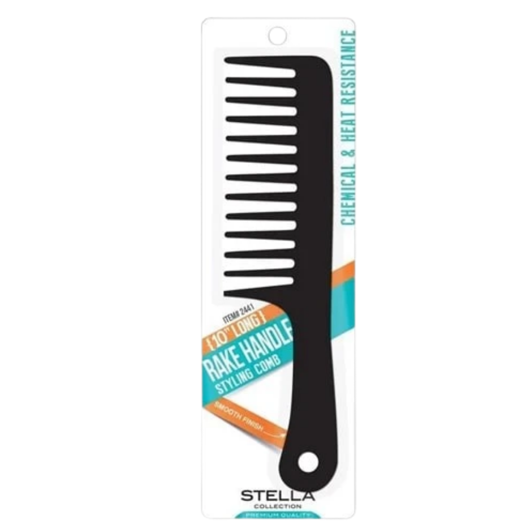 Stella Collection 10" - Rake Handle Comb