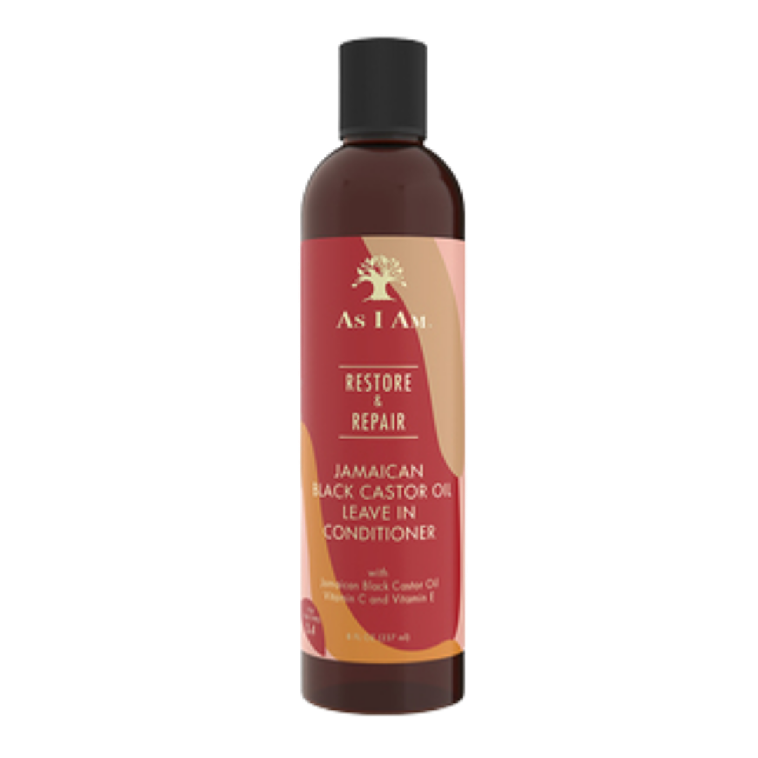 As I Am Jamaican Black Castor Oil Leave-In Conditioner (8oz)