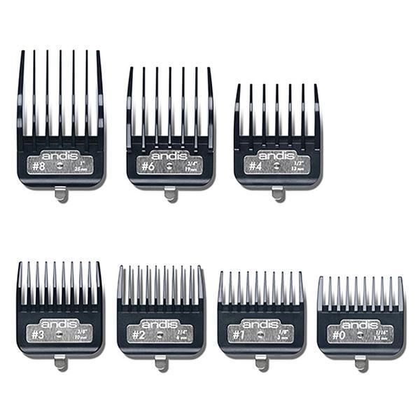 Andis - BG Series Premium Metal Clips Comb Set