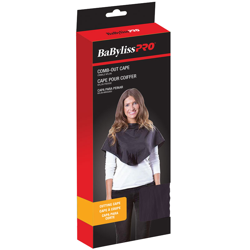 Babyliss Pro - Comb Out Cape - Crinkle Nylon