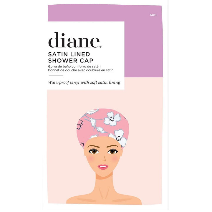 Diane - Satin Lined Shower Cap