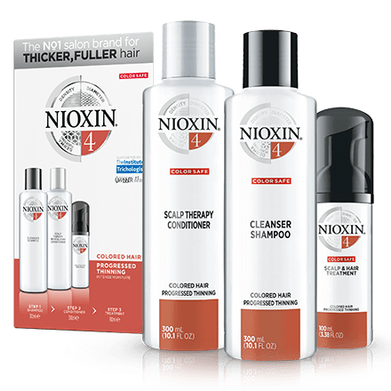 Nioxin 4 Kit - Colored Hair Progressed Thinning