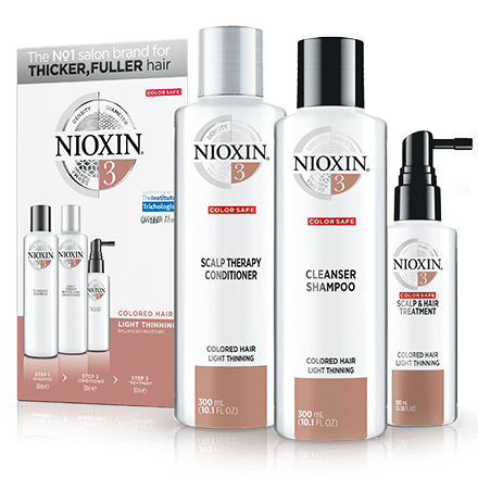 Nioxin 3 Kit - Colored Hair Light Thinning