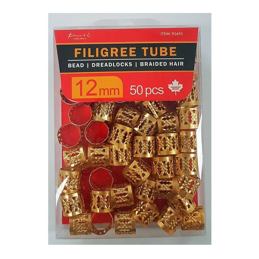 Kim & C - Filigree Tube - 50 pcs
